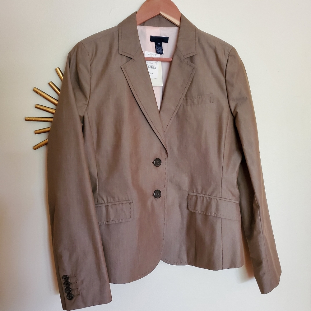 J.Crew Cotton Poplin Suit